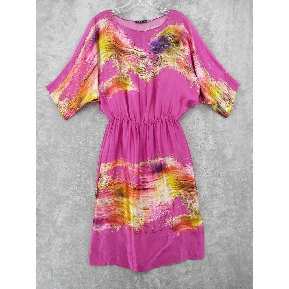 Josie Natori Nightgown Womens XS Silk Silk Abstract Lightweight Evening Luxury